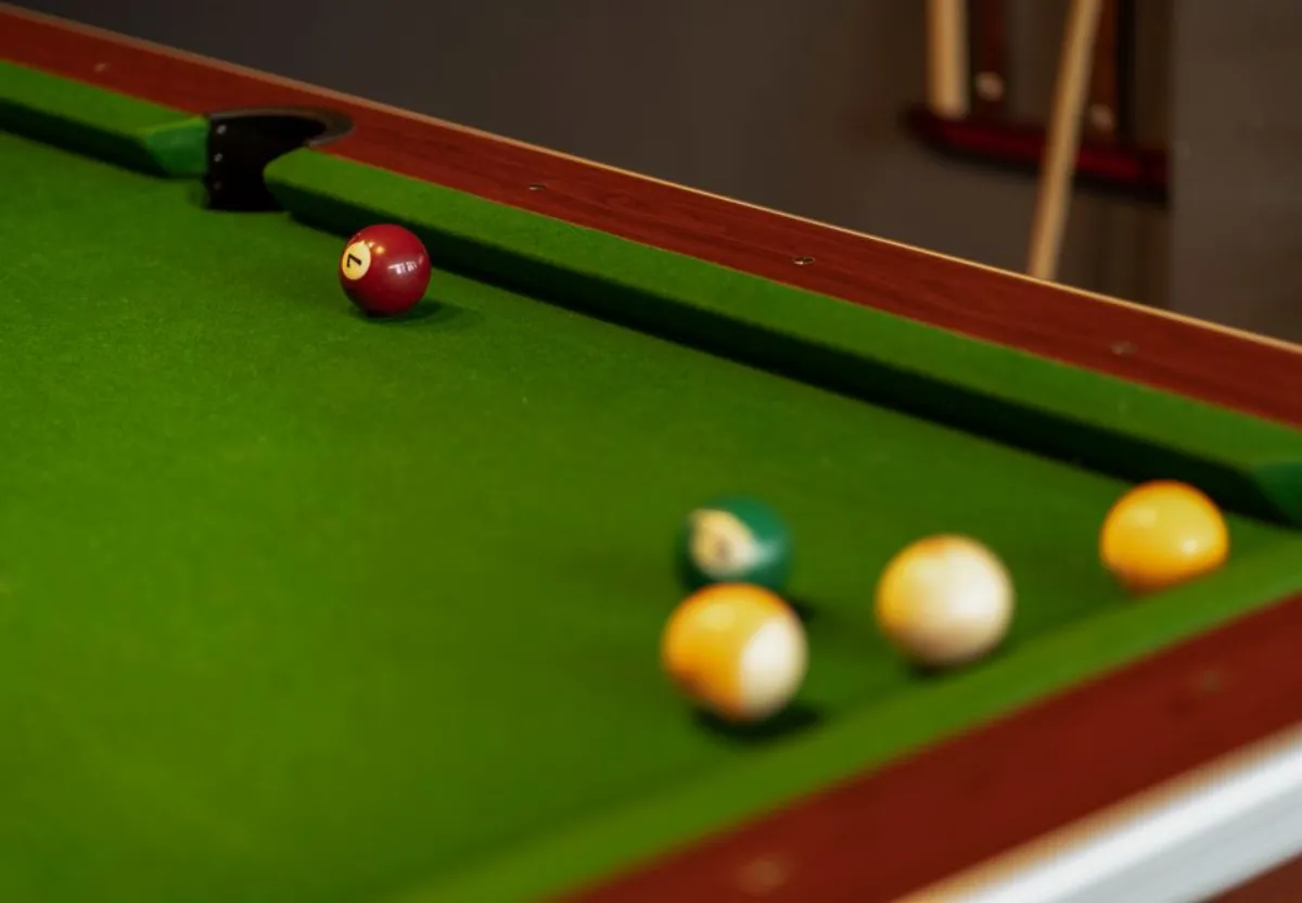 billiard table